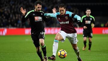 'Chicharito' Hernández se plantea dejar el West Ham este enero