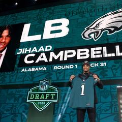 ¿A quién seleccionaron Eagles, actuales campeones del Super Bowl LIX, en el Draft 2025 de la NFL?