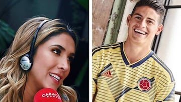 La exmujer de James Rodr¨ªguez asegura que el jugador quiere quedarse en Madrid