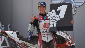 Pinchazo de Mir, primera pole de Nakagami y tercero de Rins