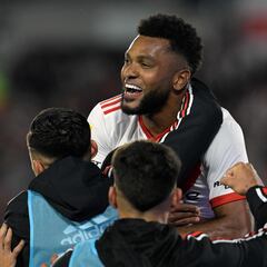 Borja y la dura competencia con Rondón para ser el 9 de River