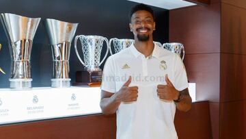 Jordan Mickey, presentado por el Real Madrid.