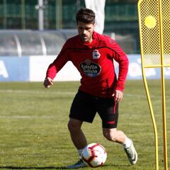 Vítor Silva, a prueba en el Depor, podría estar lesionado