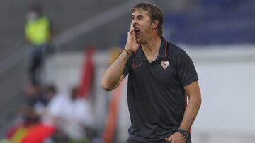 Lopetegui, ante la Roma.