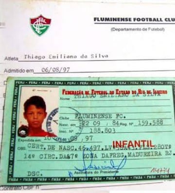 10 fotos inéditas de Thiago Silva, defensa y capitán del PSG