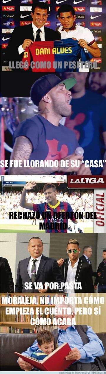 Los memes más divertidos del fichaje de Neymar por el PSG