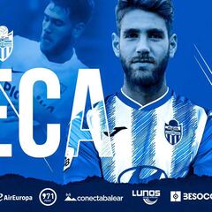 El central Checa, tercer fichaje del Atlético Baleares