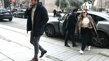 Tamara Falcó e Iñigo Onieva entran en un edificio, a 10 de febrero de 2023, en Madrid (España).
FAMOSOS;BODA;PREPARATIVOS
José Oliva / Europa Press
10/02/2023