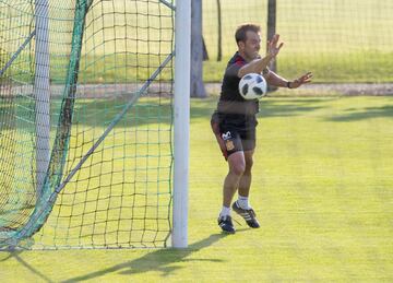 Rubiales y Marchena se entrenan en Krasnodar