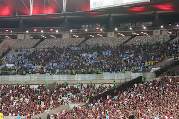 Millonarios perdió 3-0 ante Flamengo en su visita al estadio Maracaná por la sexta fecha de la fase de grupos de la Copa Libertadores.