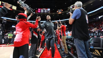 Damian Lillard, durante un partido de la NBA de Portland Trail Blazers