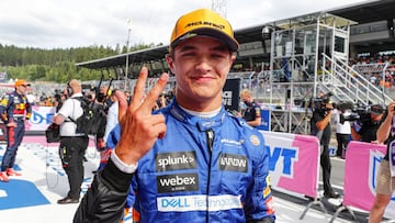 Lando Norris (McLaren). F1 2021.