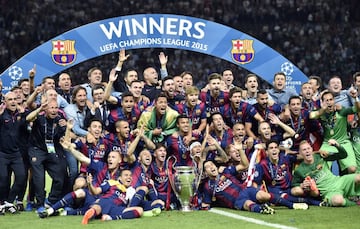 En la final disputada en Berlín, el Barcelona derrotó a la Juventus para obtener su quinto campeonato en el certamen. 