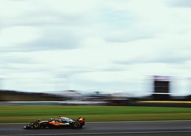 Oscar Piastri durante el Gran Premio de Gran Bretaña en el circuito de Silverstone.
