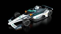 El monoplaza de Alonso para la Indy 500 2020.