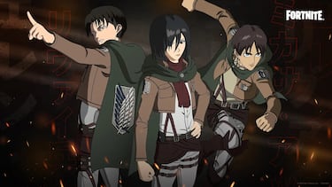 Levi and Mikasa from Shingeki no Kyojin join Eren in Fortnite: All the info