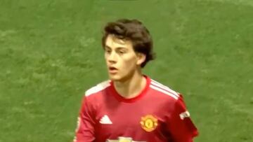 La exhibición de Pellistri en su debut con el United U23 que enloquece a la afición 'red devil'