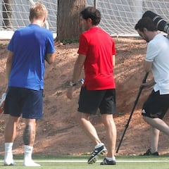 Valencia: Marcelino alecciona a Daniel Wass y 'aprieta' al grupo