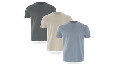 5 camisetas básicas para hombre (por 5 euros cada una) que se ha convertido en el ‘pack’ más ahorrador de Amazon