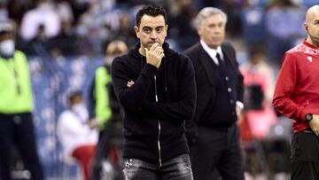 La arenga de Xavi a la plantilla: "Hemos tenido al Real Madrid contra las cuerdas"