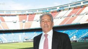 <b>VIDA EN ROJIBLANCO. </b>Enrique Collar es uno de los símbolos del Atlético,un jugador que lo dio todo por los colores rojiblancos.