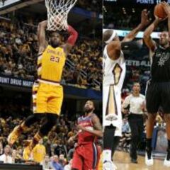 LeBron James y Kawhi Leonard reinan esta semana