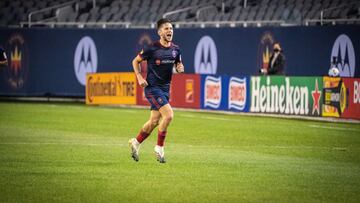 El canterano madridista que enamor¨® a Ancelotti y hoy es una estrella de la MLS