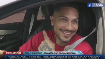 Paolo Guerrero se contradice: ve posible jugar en Alianza Lima