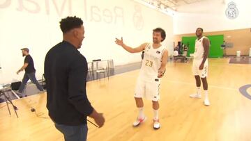 Bullock visitó al Madrid: por las reacciones de todos entenderán por qué es una leyenda