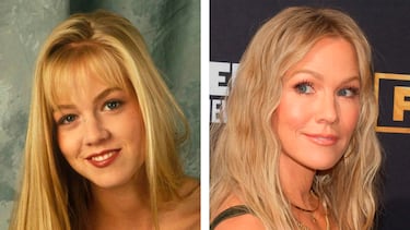 Los protagonistas de 'Sensación de vivir' ('Beverly Hills 90210')