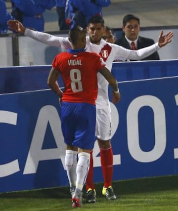 Chile-Perú, por semifinales de Copa América