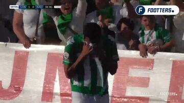 Dani Güiza marca el gol de la salvación para su equipo y rompe a llorar de la emoción