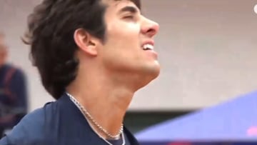 La reacción de Garin tras vencer en la final chilena y ganar un título después de cuatro años