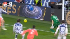 La cantada de Joan García en el 2-1 que mete al Madrid de lleno en la pelea por LaLiga