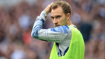 Cristian Eriksen, centrocampista del Tottenham.