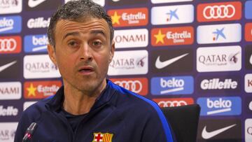 Luis Enrique: "I wouldn't swap anything with Atlético for my team"