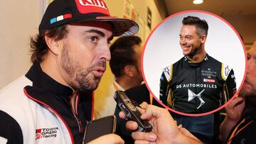 Fernando Alonso y Andr&eacute; Lotterer.