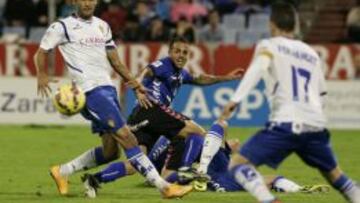 El Tenerife, próximo rival del Real Zaragoza, ya ganó al conjunto aragonés en la primera vuelta.