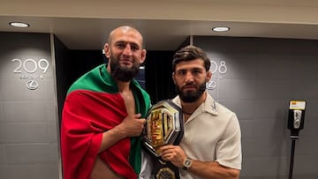 Chimaev respalda el deseo de Tsarukyan: “Topuria y él deben pelear”