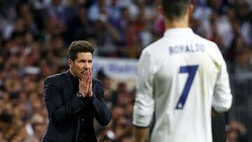 Lo que Simeone le dijo al Mono Burgos sobre Cristiano y Messi en el Mundial de Rusia