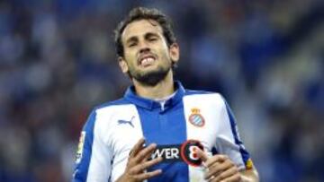 El delantero uruguayo del Espanyol Christian Stuani.