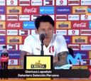 Gianluca Lapadula en rueda de prensa: "Perdón por mi español"