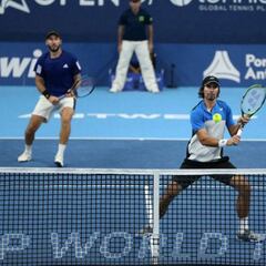 Peralta sufre sorpresiva caída en el debut del ATP de Buenos Aires