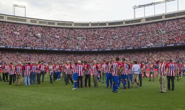 The last football match played at the Vicente Calderón - in pictures