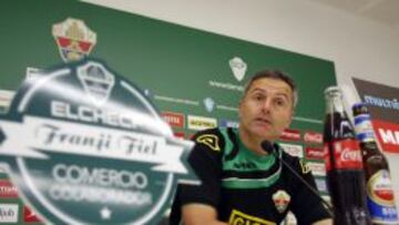 Escribá, durante una rueda de prensa.