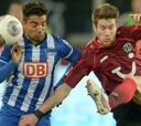 El Hertha empata y sigue luchando por la Champions