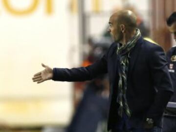 El entrenador del Rayo Vallecano, Paco Jémez.