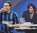 Con Ronaldo y Vieri: la lección de fútbol que contó Zamorano