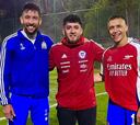 Alexis Sánchez jugó una “pichanga” con amigos y la noticia metió ruido en Inglaterra