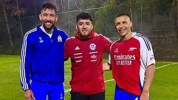 Alexis Sánchez jugó una “pichanga” con amigos y la noticia metió ruido en Inglaterra